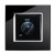 RTS2005 LED Rotary Dimmer Switch 1 Gang Black (1-300W)