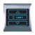 T2000 Metal Dimmer Touch & Remote Switch 1 Gang 400W