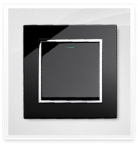 glass rocker light switch