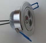 LED Downlight Fitting 3x1W 85mm dia