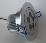 LED Downlight Fitting 5x1W 108mm dia