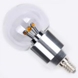 LED Globe Bubble Bulb (X5 model) 3W 60mm dia