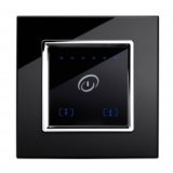 RTS2030 Touch Dimmer 1 Gang Black  (25 -560W)
