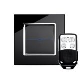 RTS2020 Touch & Remote Light Switch 1 Gang Black