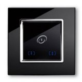 RTS2030 Touch Dimmer 1 Gang Black  (25 -560W)