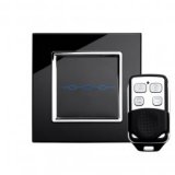RTS2020 Touch & Remote Light Switch 3 Gang Black