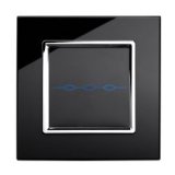 RTS2010 Touch Light Switch 3 Gang Black