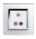 RTS2000 AUDIO/VIDEO Socket White
