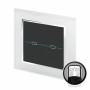 Crystal CT Touch & Remote Light Switch 2 Gang  White