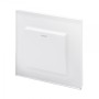Crystal PG (Retractive/Pulse) Light Switch 1 Gang White
