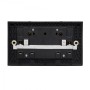 Crystal CT 13A DP Double Plug Socket with Switch Black