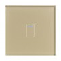 Crystal Touch Dimmer Switch 1G - Brass