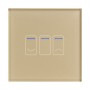 Crystal+ Touch Dimmer WIFI Switch 1G - Brass