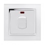 Crystal CT 20A DP Switch with Neon White