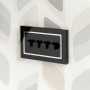 Crystal CT Rotary Intelligent LED Dimmer Switch 4G/2Way Black