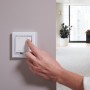Retrotouch EnOcean Smart Switch - White with Chrome Trim
