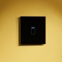 Crystal Touch Dimmer Switch 1G - Black