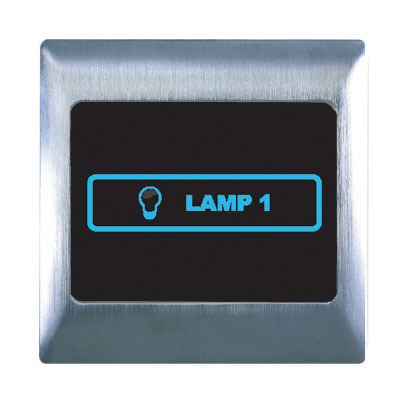Boutique Metal Touch & Remote Light Switch 1 Gang