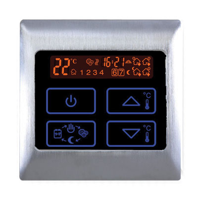 Boutique Underfloor Heating Electric Touch Thermostat 16A - HV2000 Satin