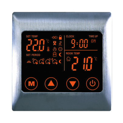 Boutique Underfloor Heating Electric Touch Thermostat  V2 16A - HV2000L8 Satin