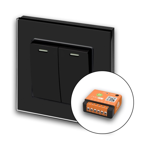 EnOcean Wireless Switch and NodOn Receiver Starter Kit - Black PG