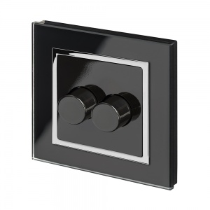 thumbnail image 2 of Uxcell In-Line Rotary Dimmer Switches - AC 250V 2A 100-Watt - Lamp Cord Dimmers - Pack Of 4 - Black 2 of 14
