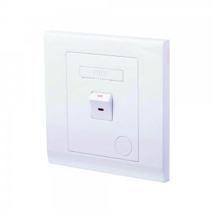 Simplicity Screwless Plastic White Range Light Switches Plug Sockets Dimmer Fuse 